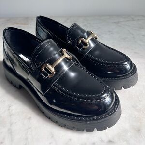Steve Madden Lando loafers. Size 8.5. Black.